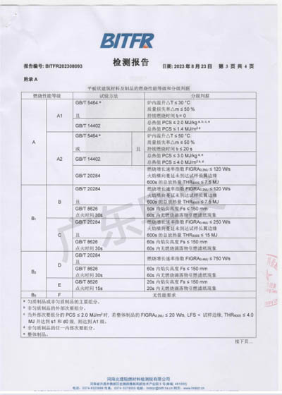 Acoustic product quality inspection report